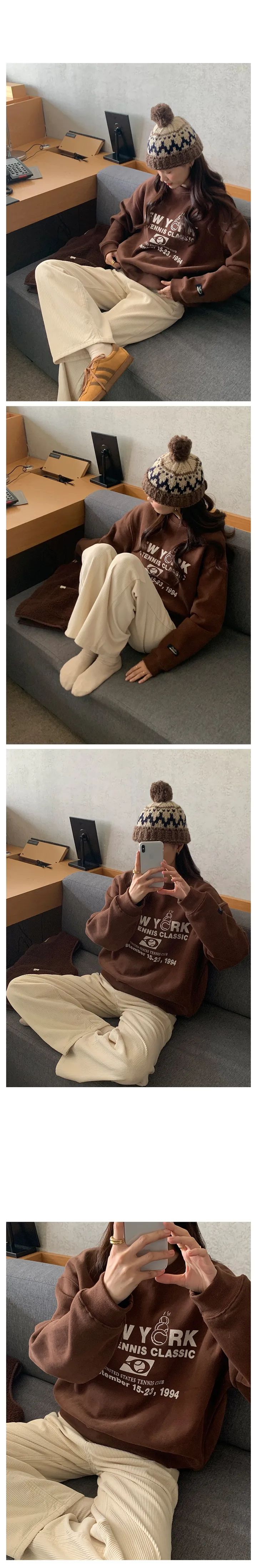 [RE:MOMENT/아이보리 당일발송] made. 포그 후리스 베스트 상세 이미지 37