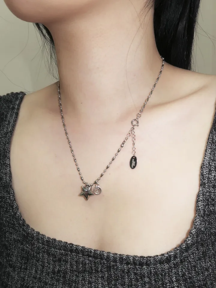 [821] star spin necklace 상세 이미지 3