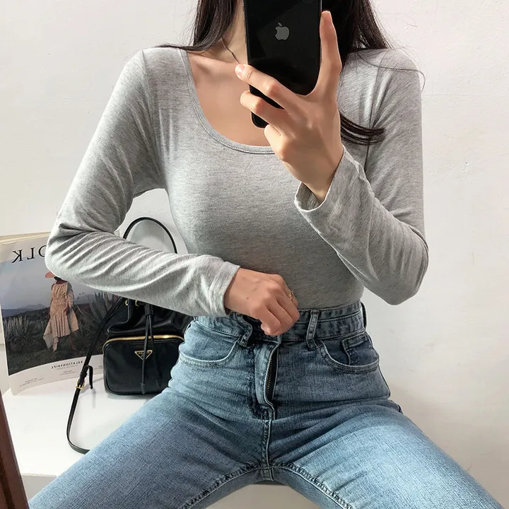 (깔별소장강추) 모찌 데일리 유넥 티셔츠(7color) 상세 이미지 9