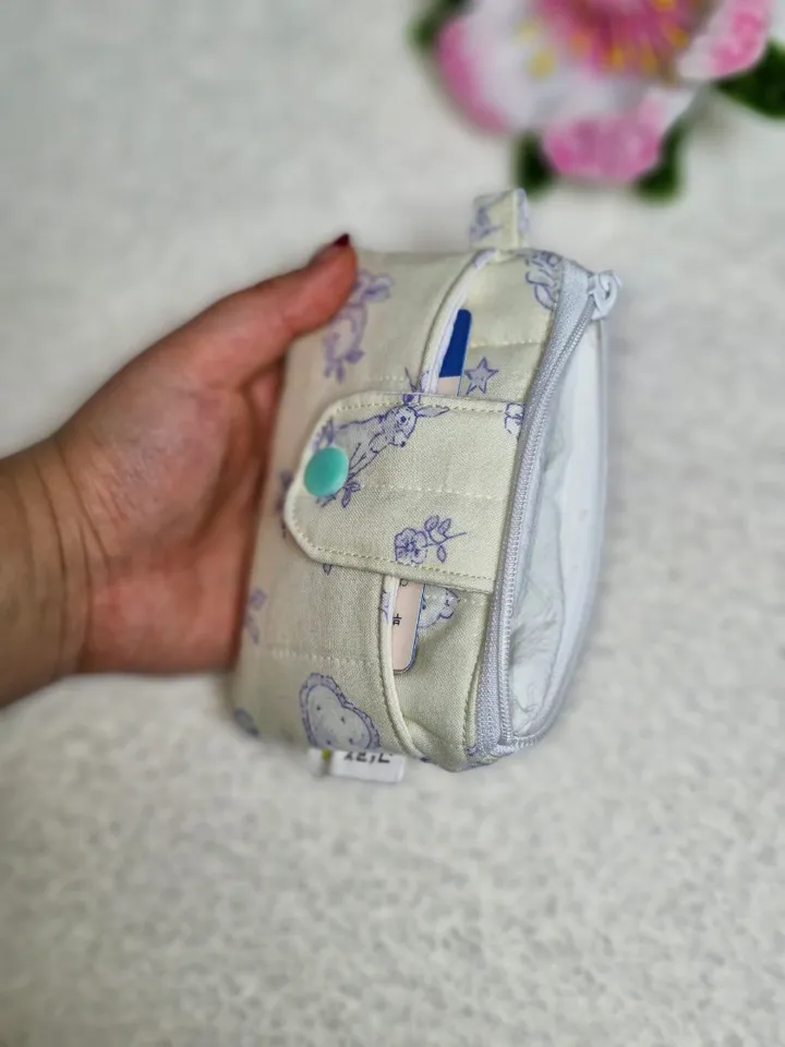handmade) 지페지갑 동전지갑 패브릭 지갑 파우치 데일리용 학생지갑 상세 이미지 19