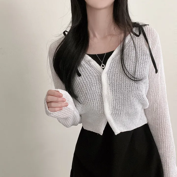 [여름까지 쭉~] 잘록허리 컬러테라피 긴팔 브이넥 가디건 상세 이미지 48
