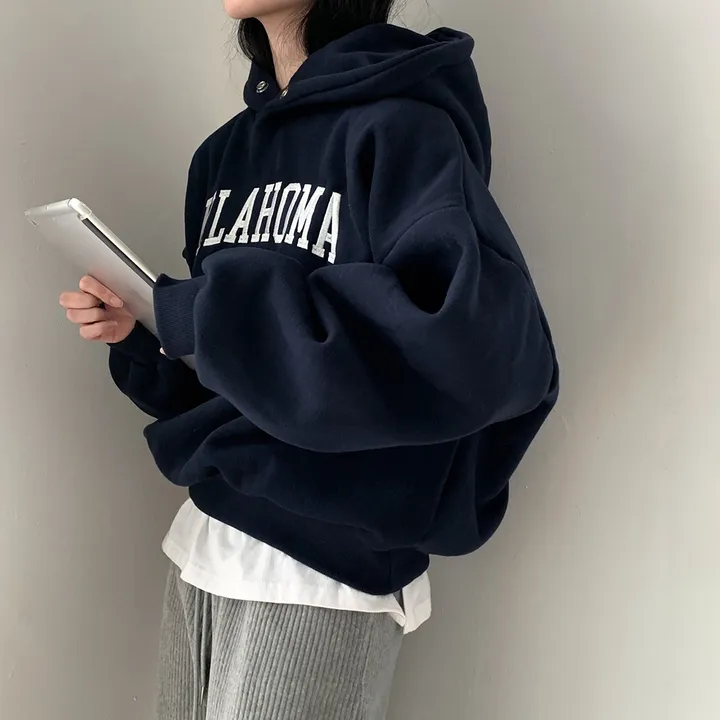 [대박핏보장✨/98%만족/진그레이 당일출고!] 자체제작 #크치Made 꿈에 나온 핏, 오클라호마 1866  양기모 맨투맨 긴팔 후드티 ; 5컬러 상세 이미지 156