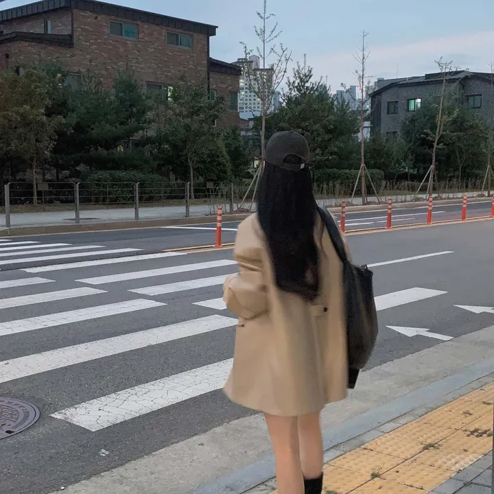 [힙덮는기장감~/블랙 당일출고🎉] 자체제작 #크치Made 오디너리 롤업 오버핏 하프 레더자켓 - jk 상세 이미지 84