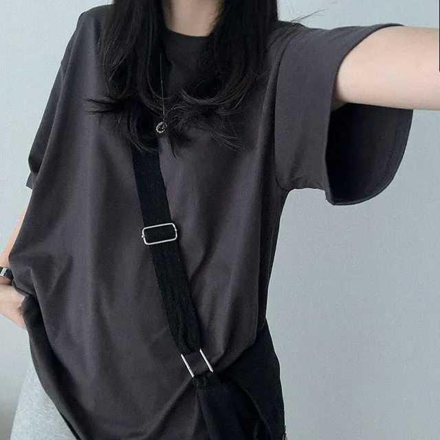 [기본템!/반팔] 베이직 박시 뉴 마카롱 무지 반팔티셔츠 (8color) 상세 이미지 14