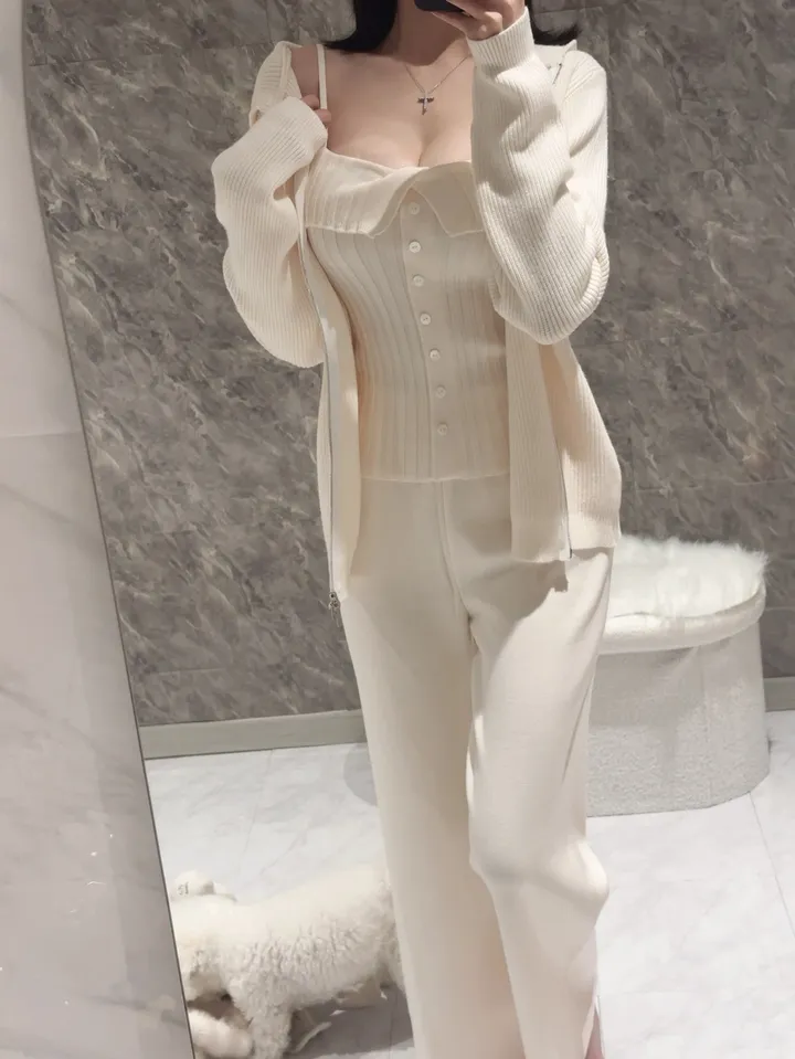 블랑 울 3ps SET (아이보리당일출고/몸매보정/추천/꾸안꾸/high quality수입의류) 상세 이미지 10