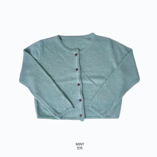 [BEST/색감🤍] 스위티 미니 버튼 라운드넥 니트 가디건 (6color) 상세 이미지 29