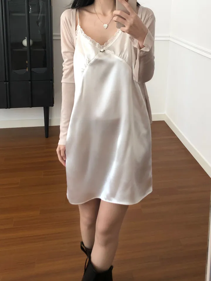 텐셀 브이넥 가디건 (3color) 상세 이미지 6