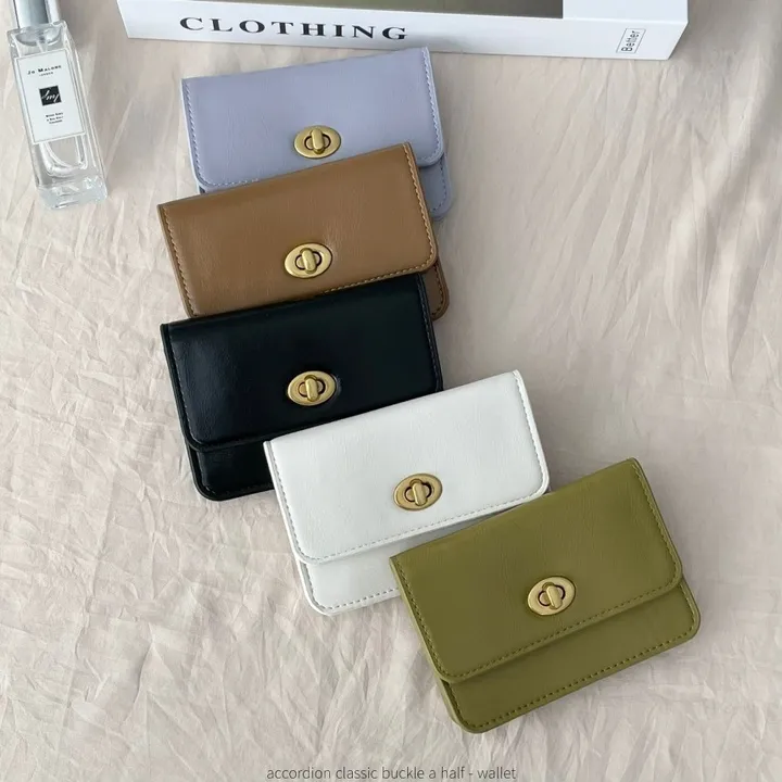 [5color] 클래식 버클 반지갑 상세 이미지 9