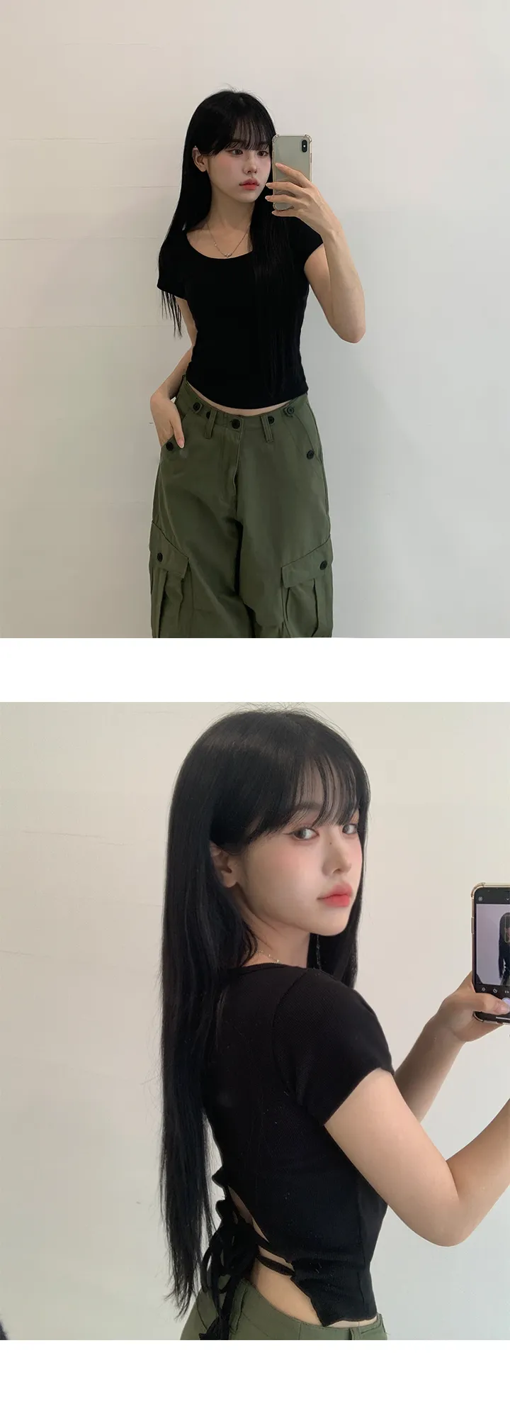 [인기✨][허리조절/가을까지쭉🍁]페티 빅카고 투버클 와이드 팬츠 (4color) 상세 이미지 30