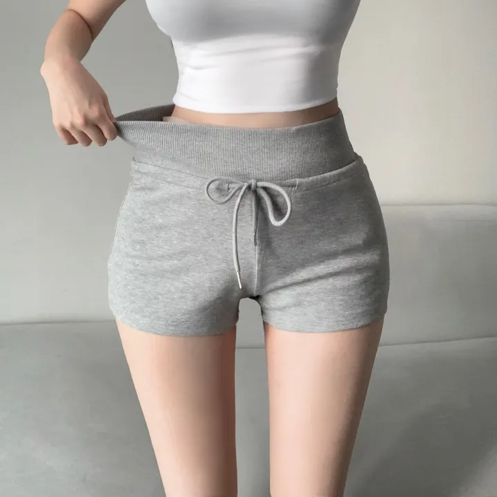 [힙업포켓/보풀x비침x]1282. 허리쏙 와이드 밴딩 포켓 트레이닝 팬츠 숏팬츠 돌핀팬츠 돌핀반바지 밴딩팬츠 반바지 숏팬츠 핫팬츠 숏트레이닝 기본 꾸안꾸 반바지 골반뽕 엉덩이뽕 상세 이미지 3