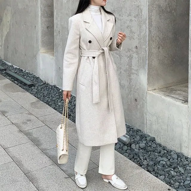 [당일출고🌹] 토토 바바리 롱코트 / 겨울코트 벨트코트 핸드메이드코트 코트 떡볶이코트 싱글코트 더블커트 밍크코트 롱패딩 숏패딩 양털코트 무스탕 겨울자켓 하객룩 아우터 점퍼 트위드자켓 트렌치코트 바바리코트 후드코트 후드롱코트 케이프코트 망토자켓 연말룩 청 상세 이미지 2