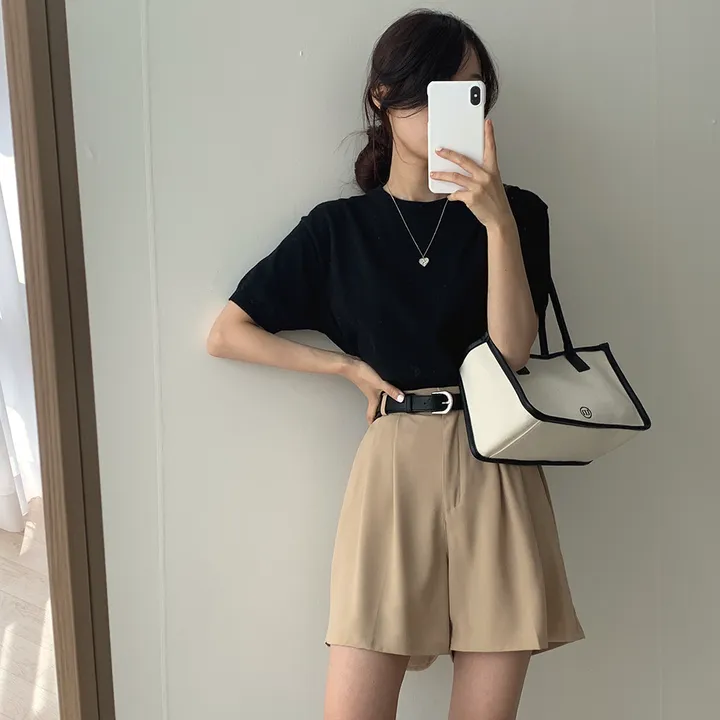 [ 샥출발*.* 데일리/9colors] 프루츠 라운드 반팔 니트 상세 이미지 32