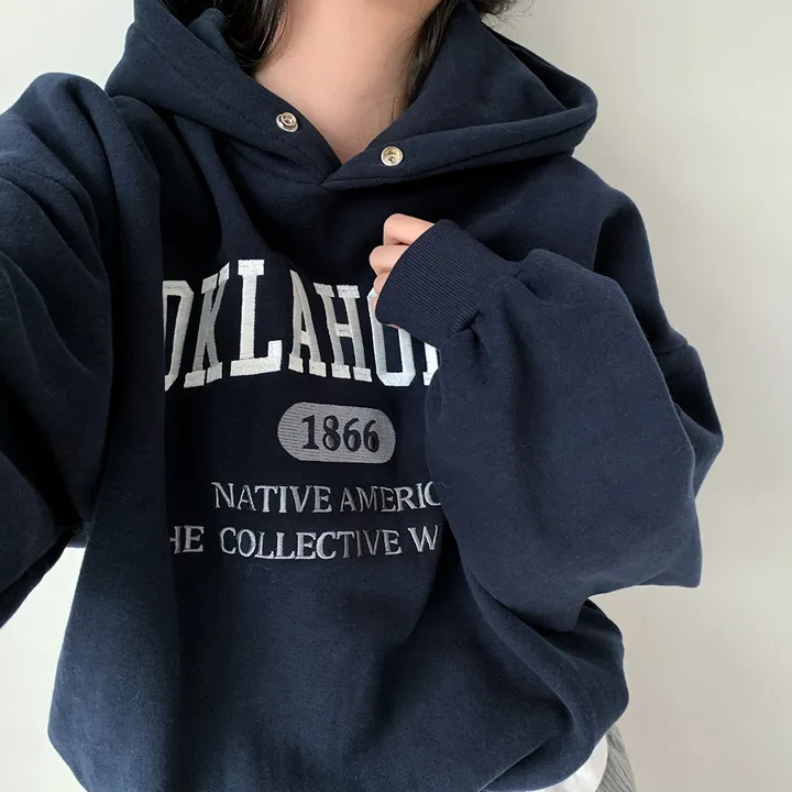[대박핏보장✨/98%만족/진그레이 당일출고!] 자체제작 #크치Made 꿈에 나온 핏, 오클라호마 1866  양기모 맨투맨 긴팔 후드티 ; 5컬러 상세 이미지 198