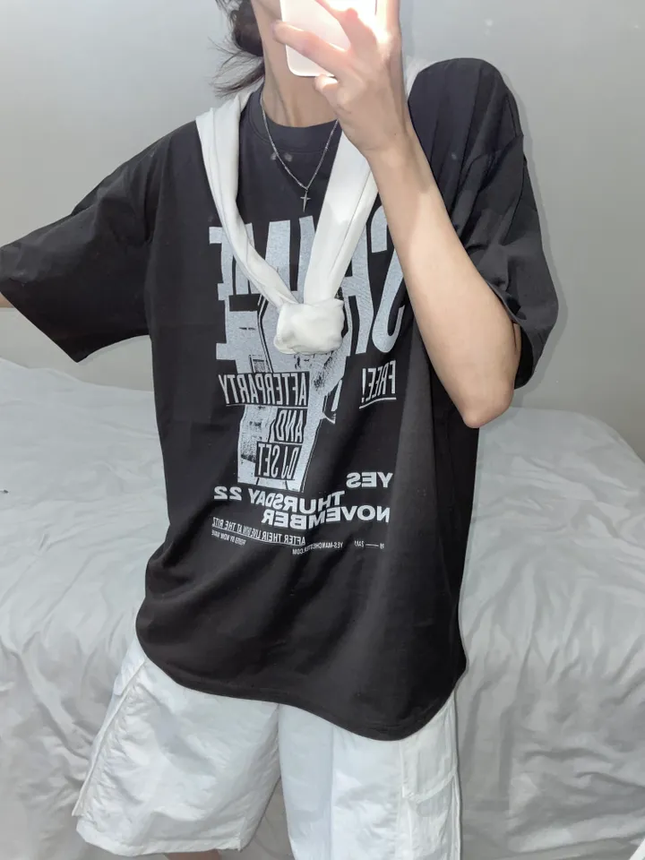 [unisex] 쉐임 스트릿 반팔티 (3color) 상세 이미지 9