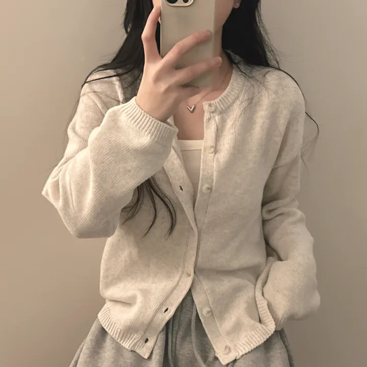 [캐시울10%/여유핏~!] 퀄리티 높은 봄 데일리 니트 가디건 6color 상세 이미지 5