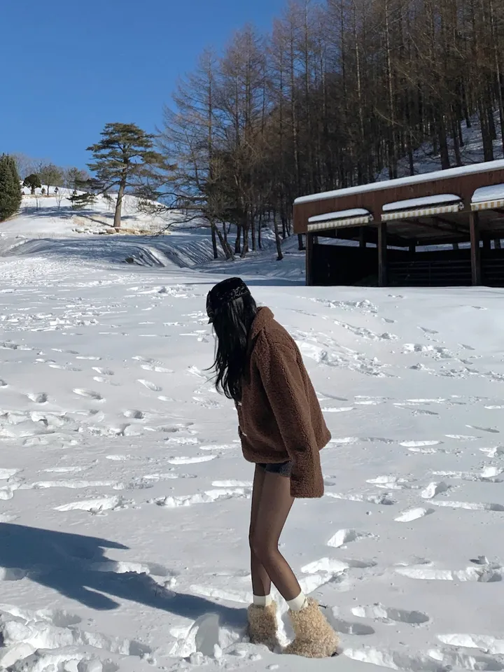 [오늘출발/주문폭주] 폴 앙고라 마이크로팬츠 숏팬츠 핫팬츠 니트바지 겨울신상 겨울재진행 (2color) 상세 이미지 73