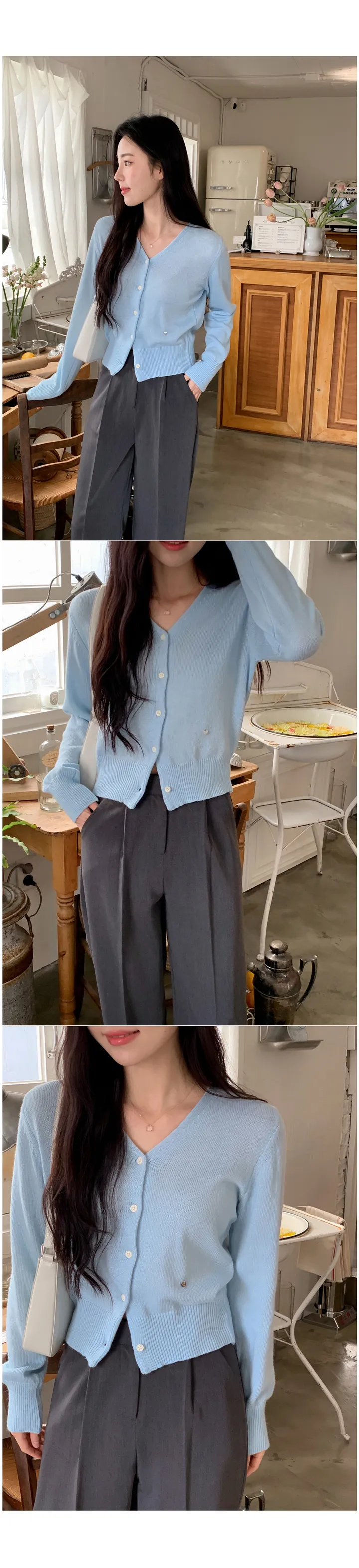 [베스트재입고][가을 옷]이브 어텀 데일리 니트 가디건 (5color) 상세 이미지 14