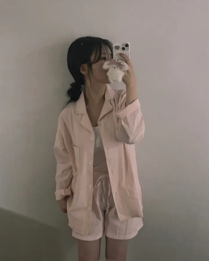 [자체제작/극찬후기✨][반바지+긴팔] shirt pajamas set ver.2 상세 이미지 2