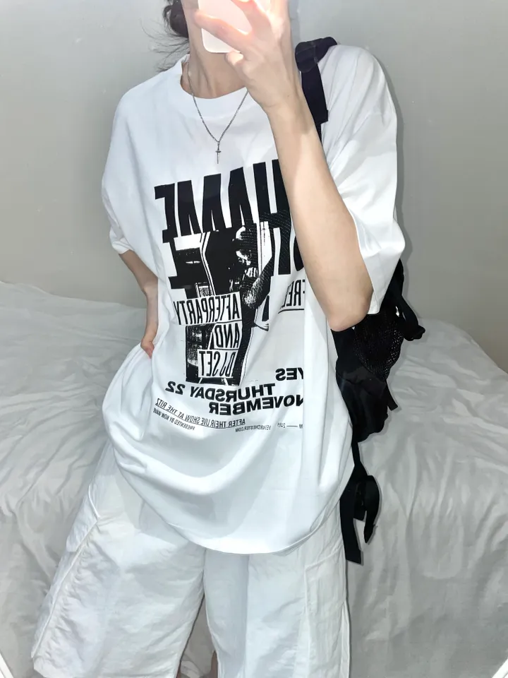 [unisex] 쉐임 스트릿 반팔티 (3color) 상세 이미지 5