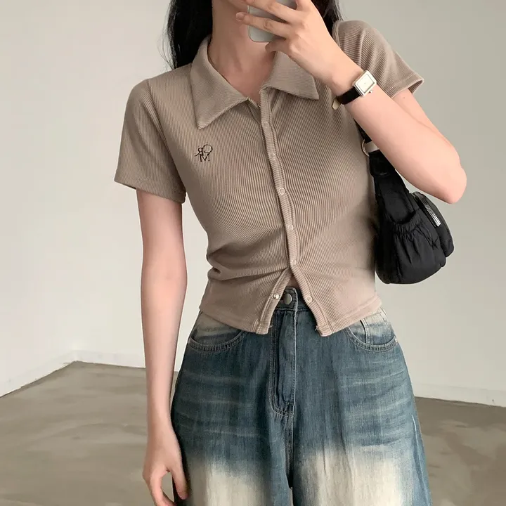[드디어반팔출시!!/아이보리 당일출고🎉] 자체제작 #크치Made 반팔 ver. 웨하스 슬림핏 카라 골지 반팔 니트 가디건 - cd 상세 이미지 61