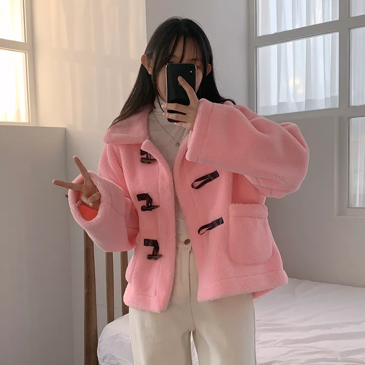 [실물보장!🤍몽글,따뜻~귀여워요! 떡볶이코트 양털코트 겨울코트] 몽실양털떡볶이코트 상세 이미지 17