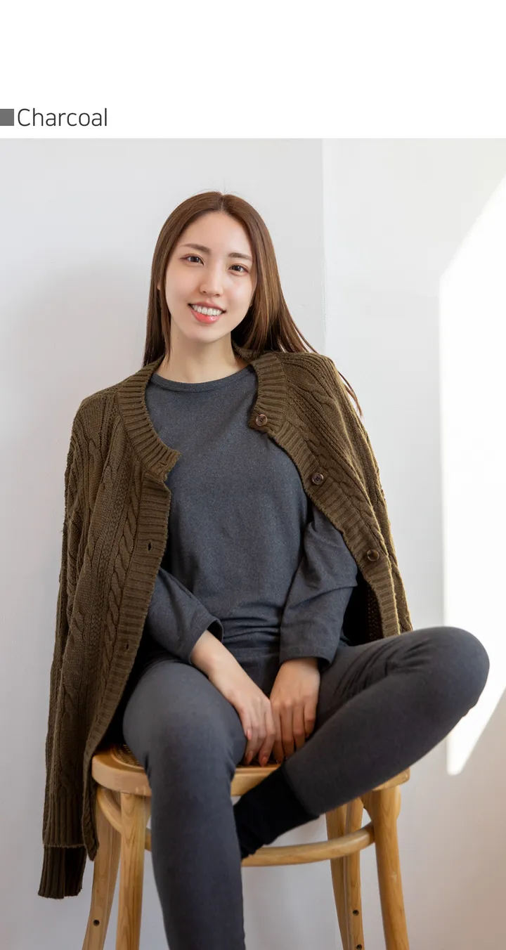 [2세트✔매년완판🔥당일출고🚀]발열내의 하의 타이즈 여성 여자 학생 보온 기모 내복 바지 내의 상세 이미지 10