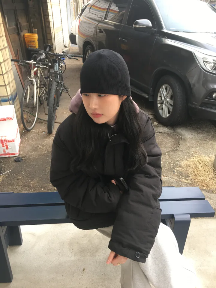 빈티지 하프 패딩 야상 상세 이미지 4