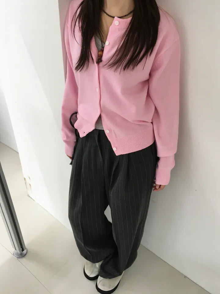 너드 소프트 가디건 (5color) 상세 이미지 33