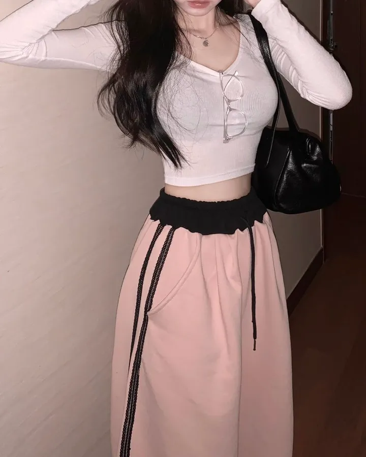 딸기우유🍓 컬러디 레이스 핀턱 데일리 봄팬츠 -4col 상세 이미지 3