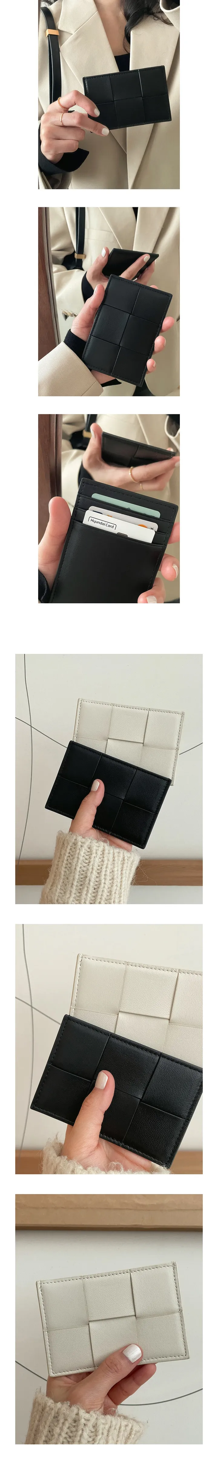 [leather] 카세트 카드 지갑 (5col) 커플지갑 미니카드지갑 소가죽지갑 남녀공용지갑 상세 이미지 10