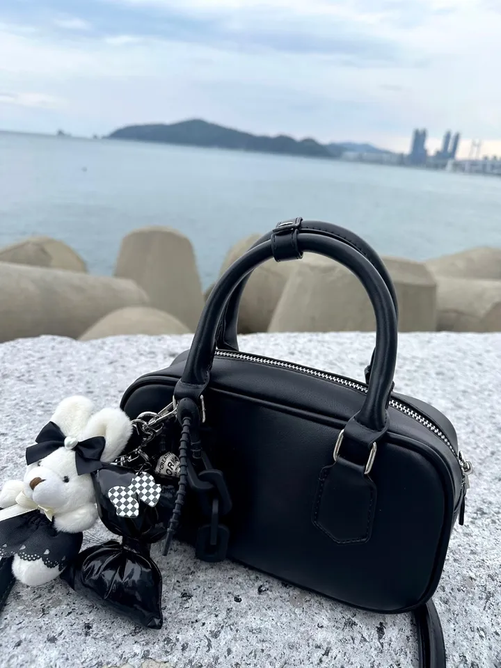 [👜주문폭주/당일발송/MD추천] 천연소가죽 스퀘어 레더 숄더백 크로스백 토트백 핸드백 미유 가방 3COLOR 상세 이미지 13