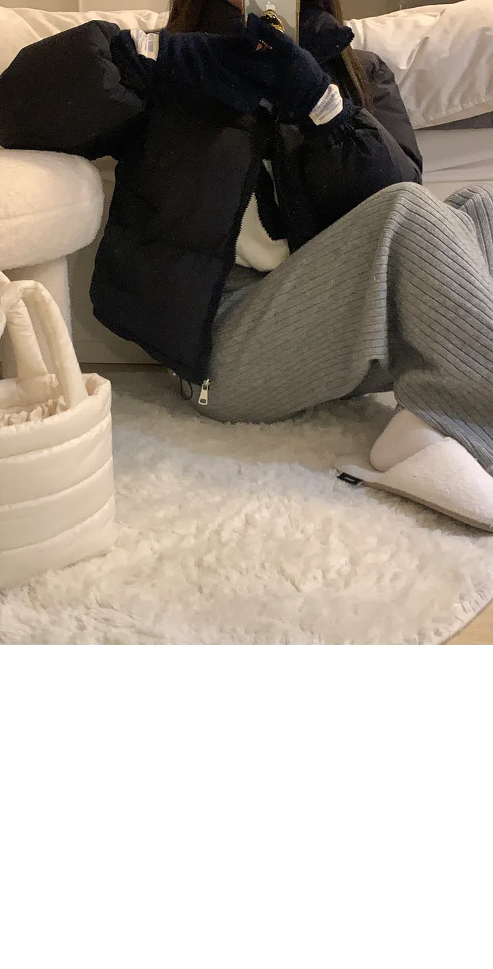 [주문폭주/당일출고🖤] 스노우 파스텔 크롭 숏 패딩 pd (웰론솜)(생활방수가능) 상세 이미지 88