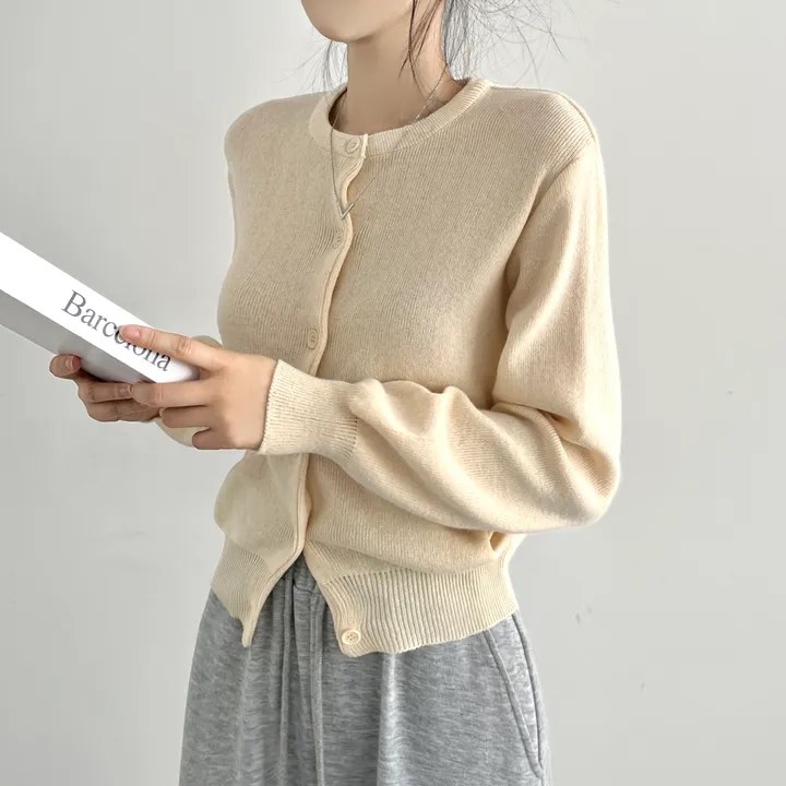 [🏆주문폭주!!/컬러추가/고백인증!❤️] 데일리 위드미 유넥 가디건 9color 상세 이미지 14