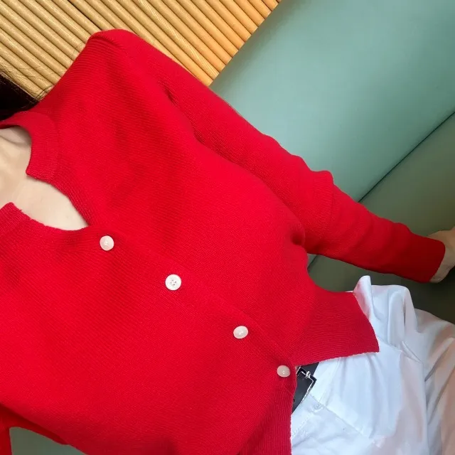 [당일출고❤️‍🔥,묶음할인,핏보장] 캐시미어 트임 니트 데일리 가디건 상세 이미지 10