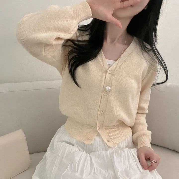 봄필수템 [브이넥/라운드넥] 소장각 라운드 브이넥 기본핏 긴팔 가디건 상세 이미지 61