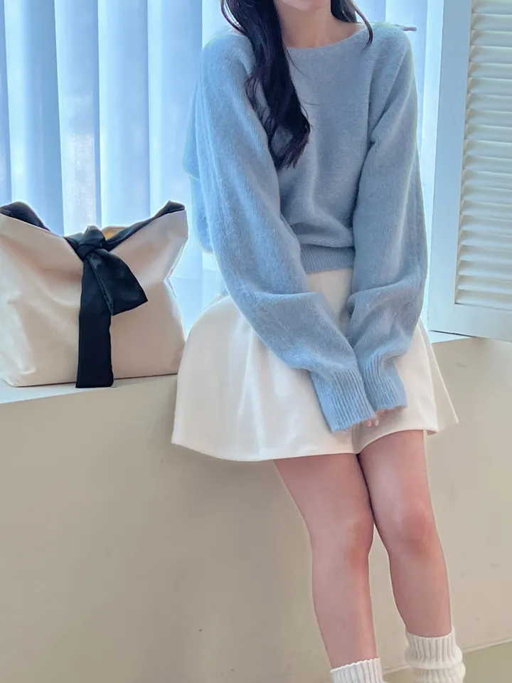 봄신상 리본 에코백 캔버스 가방(캐쥬얼, 리본포인트백) 상세 이미지 12