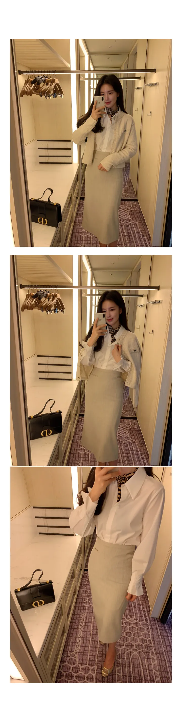 [4천장돌파][자체제작] 죠니 카라 핀턱 셔츠 상세 이미지 54