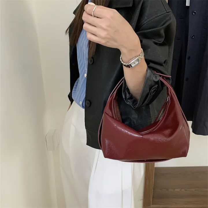 당일출고🚚 투웨이 호보백 만두백 토트백 숄더백 스트랩 반달백 스웨이드백 손가방 상세 이미지 19