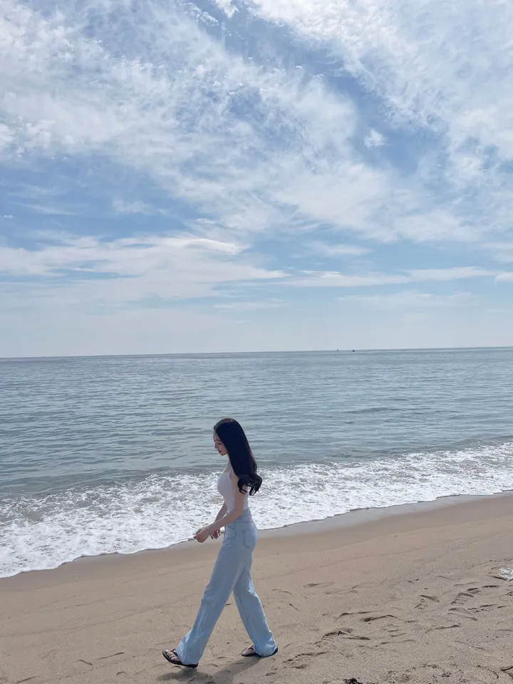 [자체제작/허리쏘옥/기본,롱ver] 후들후들 얇은 썸머 연청 와이드 데님 여름 청바지 롱팬츠 상세 이미지 63