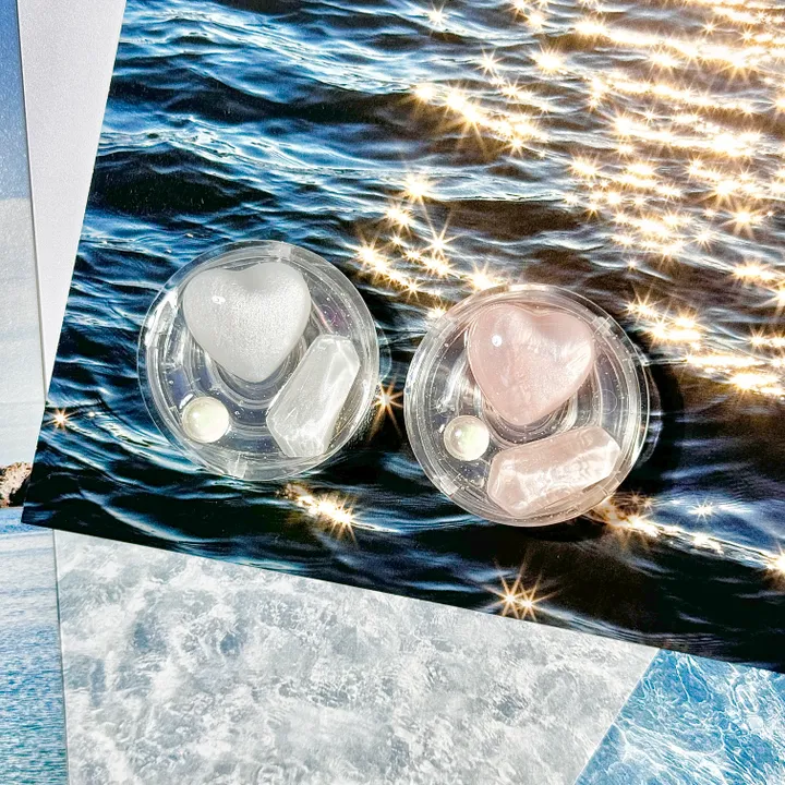[맥세이프가능]🌊💙바다 감성 조약돌 호마이카 레진 귀여운 폰꾸 맥세이프 폰 스마트톡 11type 상세 이미지 46