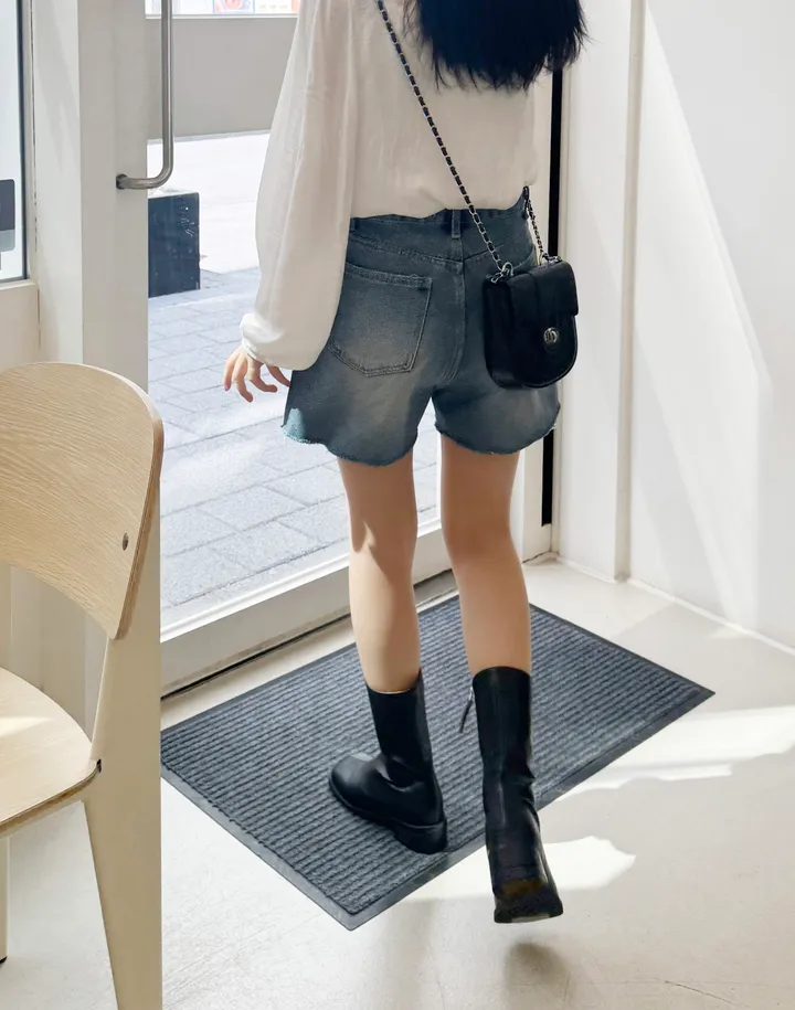 [주문폭주/인기재진행] 싸이클 컷팅 숏 데님 팬츠 상세 이미지 9