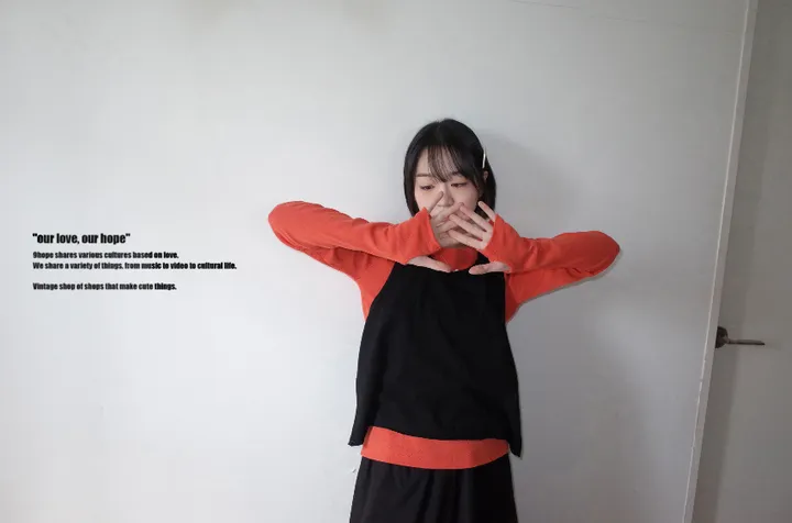 MEW 스트라이프 후디 상세 이미지 14