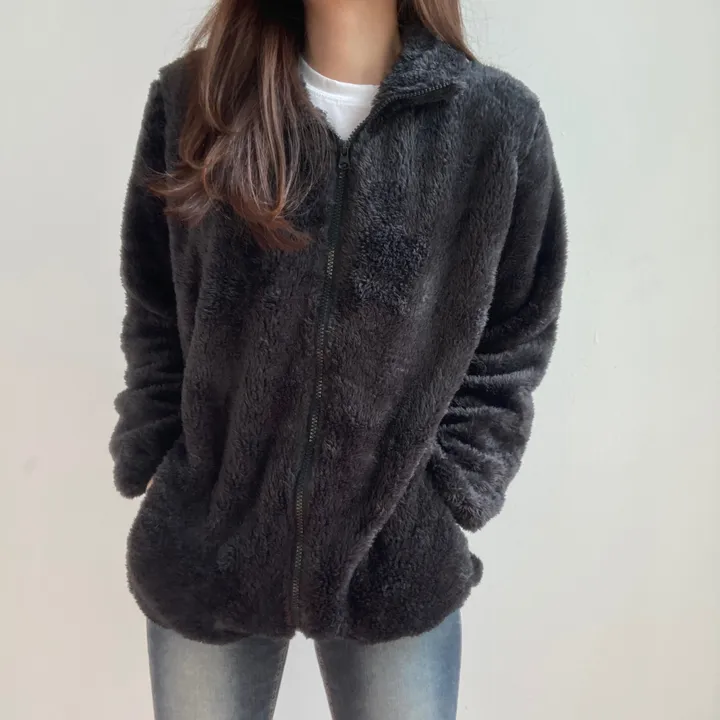 [L,XL~당일출고*/2개구매할인!] 양털 도톰 부드러운 후리스 집업 따뜻한 플리스 집업 (6color) 상세 이미지 26
