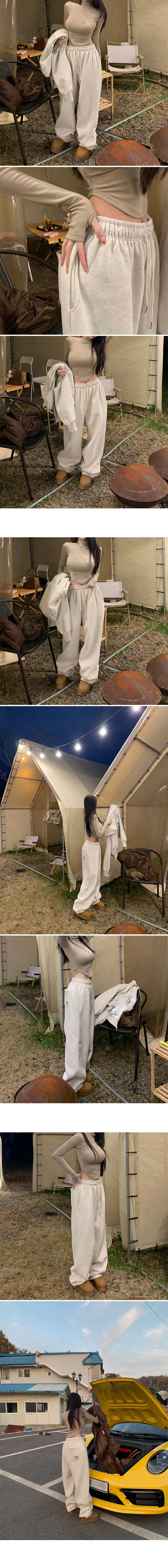 +영상핏[허얇골넓*기모] made 이브 기모 워머 목폴라 폴라티 기모티 봄코디 상세 이미지 16