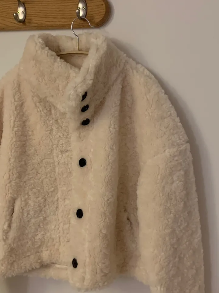 [문의폭주🐻] 베어 버튼 뽀글이 퍼 숏코트 자켓 / 누빔 코트 자켓 - 3color 상세 이미지 30