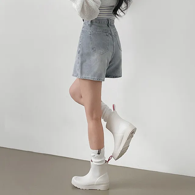[컬러추가!/~2XL까지/made] 핏극찬, 시그니처 빈티지 데님숏팬츠 청반바지 4color 상세 이미지 30