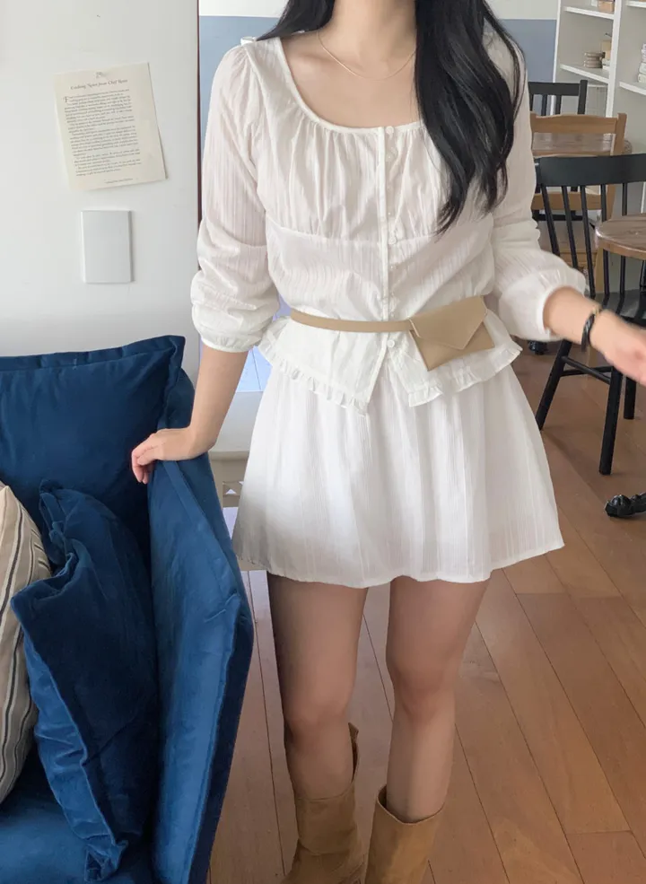 [🌷봄아우터/당일출고] 배색 카라 오버핏 야상 자켓 (숏야상/야상점퍼) 상세 이미지 19