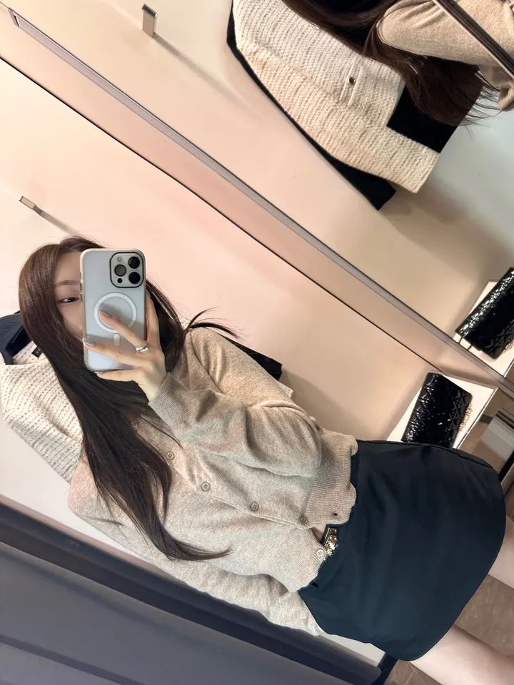 하디 울 캐시 라운드 가디건 (12 color) 상세 이미지 5