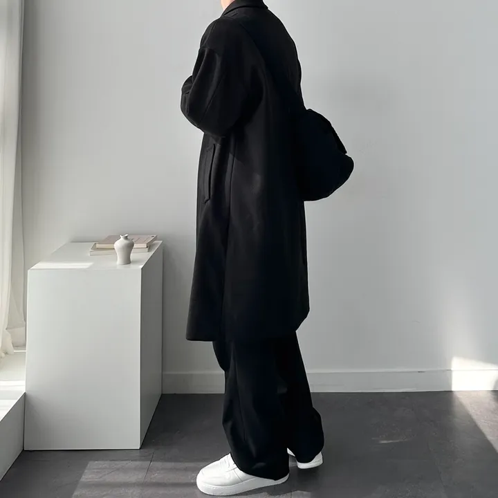 오버핏 발마칸 코트 미니멀 빅사이즈 아우터 오버핏발마칸코트 상세 이미지 29