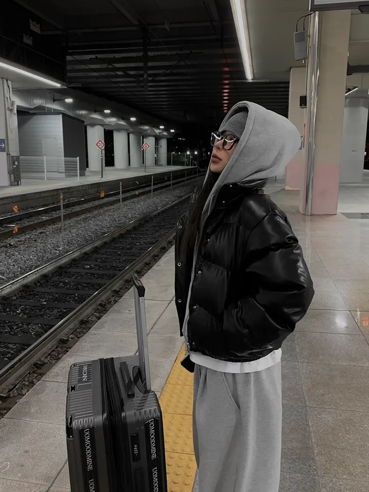 🚀부분당일발송/기모선택🚀 자체제작 UmD 후드 집업 / 투웨이 무지 기모 반크롭 오버핏 크롭 후드티 후드집업 크롭후드 크롭후드집업 기모후드집업 기모후드 y2k 유니크 빈티지 상세 이미지 21